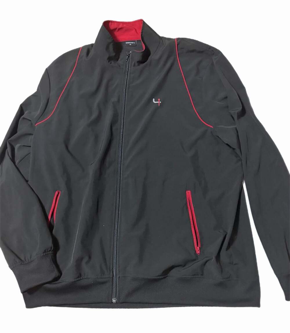 XL Short Par 4 Jacket Men's Full Zip Performance Track Jacket